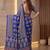 Designer ajrak digital print saree for festive