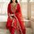 Women Ethnic Motifs Embroidered Regular Thread Work Liva Kurta with Trousers & With Dupatta