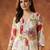 Women Floral Printed Regular Pure Cotton Kurta with Trousers