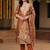 Women Ethnic Motifs Regular Thread Work Kurta with Trousers & With Dupatta