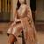 Women Ethnic Motifs Regular Thread Work Kurta with Trousers & With Dupatta