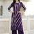 Women Printed Regular Thread Work Kurta with Palazzos