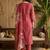 Women Floral Embroidered Regular Thread Work Kurta with Trousers & With Dupatta