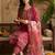 Women Floral Embroidered Regular Thread Work Kurta with Trousers & With Dupatta