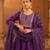 Embroidered Viscose Silk Flared Kurta Pant and Dupatta Set