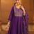 Embroidered Viscose Silk Flared Kurta Pant and Dupatta Set