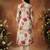 Women Floral Printed Pleated Pure Cotton Kurta with Trousers