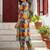 Women Floral Printed Regular Pure Cotton Kurta with Trousers