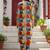 Women Floral Printed Regular Pure Cotton Kurta with Trousers