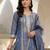 Women Ethnic Motifs Regular Liva Kurta with Trousers & With Dupatta