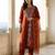 Women Ethnic Motifs Embroidered Regular Thread Work Liva Kurta with Trousers & With Dupatta