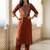 Women Ethnic Motifs Embroidered Regular Thread Work Liva Kurta with Trousers & With Dupatta