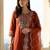 Women Ethnic Motifs Embroidered Regular Thread Work Liva Kurta with Trousers & With Dupatta