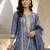 Women Ethnic Motifs Regular Liva Kurta with Trousers & With Dupatta