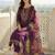 Women Floral Embroidered Regular Thread Work Liva Kurta with Trousers & With Dupatta
