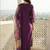 Women Floral Embroidered Regular Thread Work Liva Kurta with Trousers & With Dupatta