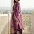 Women Floral Embroidered Regular Thread Work Liva Kurta with Trousers & With Dupatta