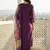 Women Floral Embroidered Regular Thread Work Liva Kurta with Trousers & With Dupatta