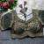 Green pure italian apple cut jari cording sequins work blouse