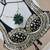 Black cotton heavy mirror & thread work blouse