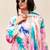 Women Floral Printed Regular Thread Work Kurta with Trousers & With Dupatta