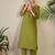Women Ethnic Motifs Embroidered Regular Thread Work Pure Cotton Kurta with Trousers