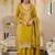 Women Ethnic Motifs Embroidered Regular Mirror Work Kurta with Palazzos & With Dupatta