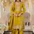 Women Ethnic Motifs Embroidered Regular Mirror Work Kurta with Palazzos & With Dupatta