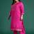 Women Regular Thread Work Kurta with Trousers & With Dupatta