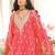 Women Ethnic Motifs Embroidered Regular Thread Work Kurta with Sharara & With Dupatta