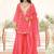 Women Ethnic Motifs Embroidered Regular Thread Work Kurta with Sharara & With Dupatta