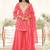 Women Ethnic Motifs Embroidered Regular Thread Work Kurta with Sharara & With Dupatta