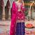 Women Ethnic Motifs Embroidered Regular Kurta with Palazzos & With Dupatta