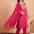 Women Printed Regular Kurta with Trousers & With Dupatta
