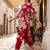 Women Ethnic Motifs Printed Regular Cotton Kurta with Trousers