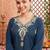 Women Ethnic Motifs Embroidered Regular Thread Work Pure Cotton Kurta with Trousers