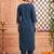Women Ethnic Motifs Embroidered Regular Thread Work Pure Cotton Kurta with Trousers
