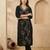 Women Floral Embroidered Regular Thread Work Kurta with Trousers