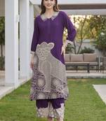 Women Ethnic Motifs Printed Regular Kurta with Palazzos