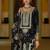 Women Floral Printed Regular Thread Work Kurta with Palazzos & With Dupatta