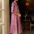 Women Ethnic Motifs Embroidered Panelled Thread Work Kurta with Trousers & With Dupatta