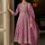 Women Ethnic Motifs Embroidered Panelled Thread Work Kurta with Trousers & With Dupatta