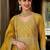 Women Ethnic Motifs Embroidered Empire Mirror Work Kurta with Palazzos & With Dupatta
