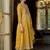 Women Ethnic Motifs Embroidered Empire Mirror Work Kurta with Palazzos & With Dupatta