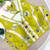 Lemon navratri mirror work rayon silk blouse