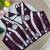 Wine navratri mirror work rayon silk blouse