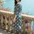 Women Floral Printed Regular Thread Work Pure Cotton Kurta with Trousers