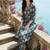 Women Floral Printed Regular Thread Work Pure Cotton Kurta with Trousers