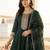 Women Ethnic Motifs Embroidered Empire Thread Work Kurta with Trousers & With Dupatta
