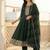 Women Ethnic Motifs Embroidered Empire Thread Work Kurta with Trousers & With Dupatta